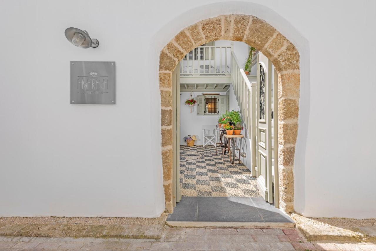 Amarada City Suites Rhodes City Extérieur photo